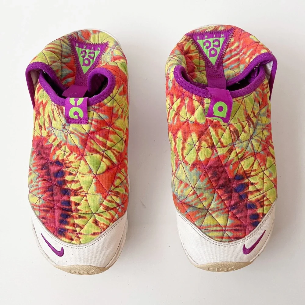 Nike ACG Moc 3.0 8.5 Men's Tie Dye Quilted Slip On Shoes CW2463-300